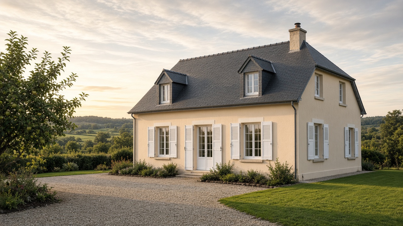 Maison individuelle récemment rénovée en Normandie